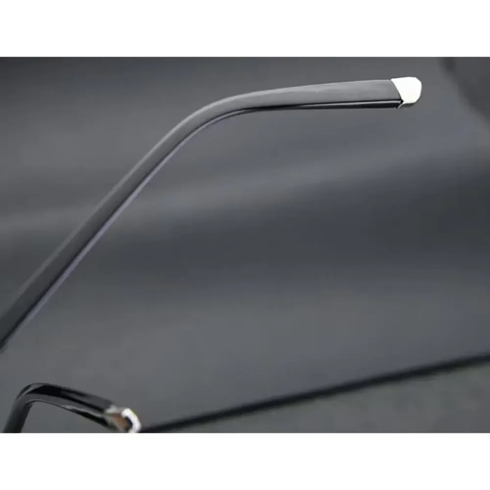 Blue Light Blocking Glasses,Computer Reading Glasses,Rimless Frame Smart Zoom